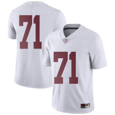 Youth Alabama Crimson Tide #71 Darrian Dalcourt White Limited NCAA College Football Jersey 2403QSKB2